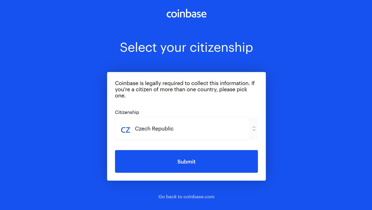 coinbase-registrace-krok-za-krokem