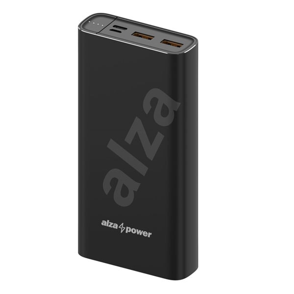 kvalitni-powerbanka-alza-AlzaPower Metal 20000mAh Fast Charge + PD3.0 černá