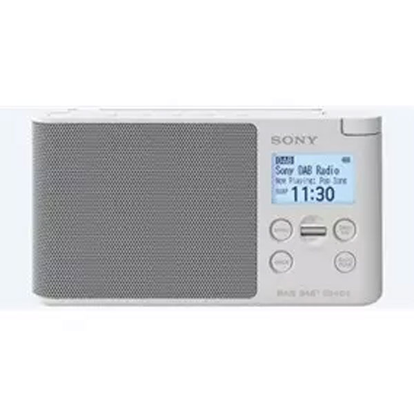 Dab rádio bílá barva Sony XDR-S41DW