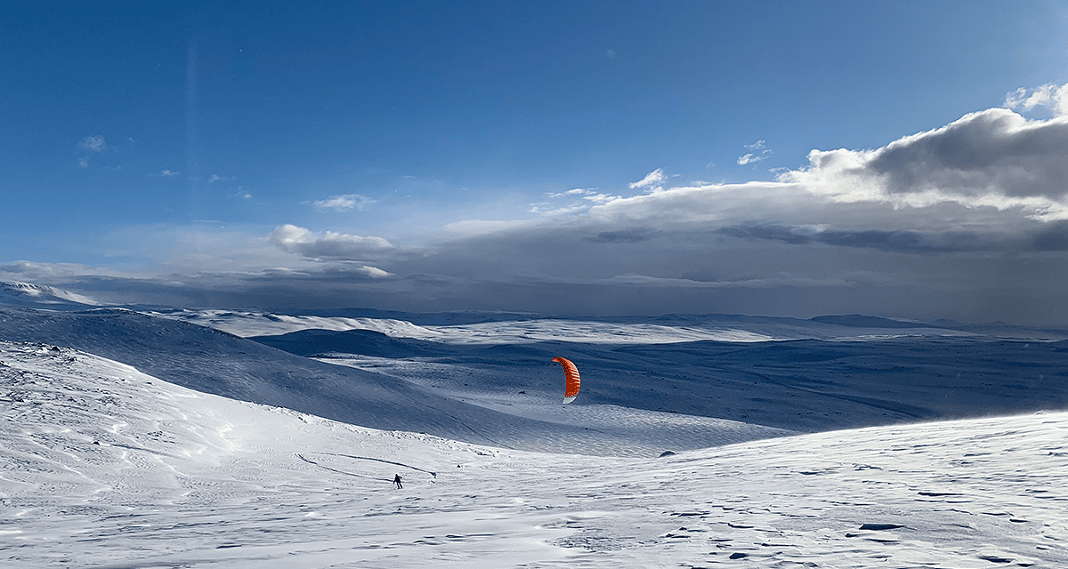 Snowkiting Norsko: Recenze kurzu od Upwind.cz