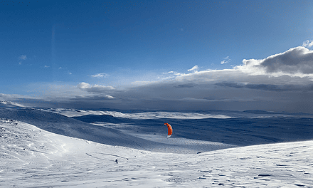 Snowkiting Norsko: Recenze kurzu od Upwind.cz