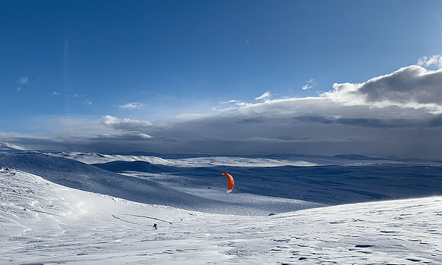 Snowkiting Norsko: Recenze kurzu od Upwind.cz