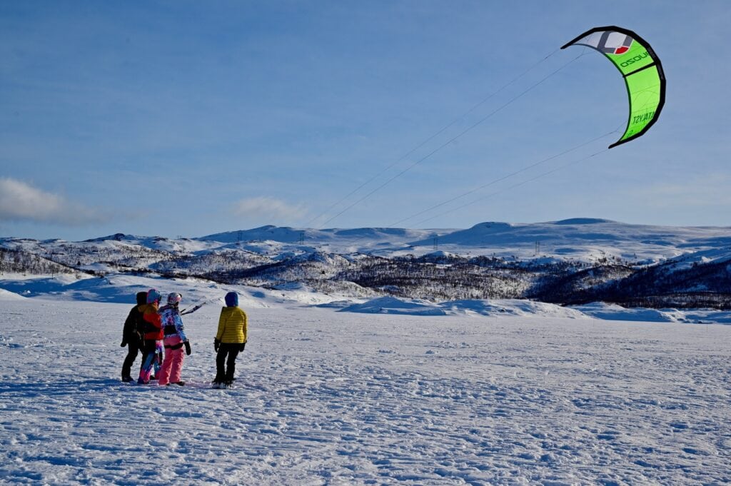 Snowkiting Norsko, kurz Upwind.cz, recenze