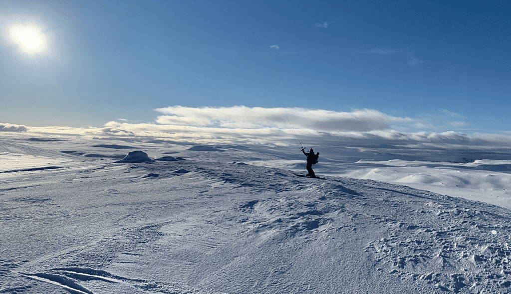 Snowkitingový kurz Norsko od upwind.cz, zimní dovolená v Norsku
