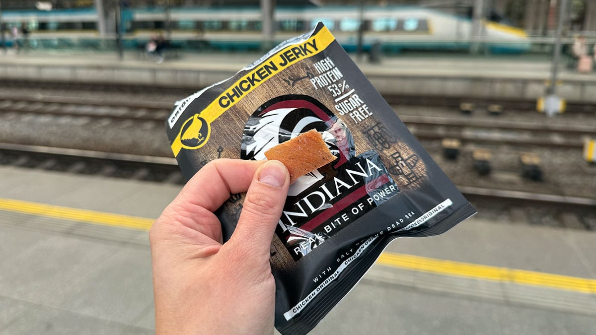 Chicken Jerky od Indiana Jerky - balení 25 g - sušené kuřecí maso, recenze e-shopu jerky-shop.cz
