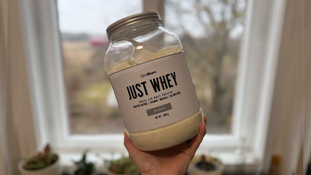 Gymbeam Just Whey bez příchutě - recenze proteinového prášku