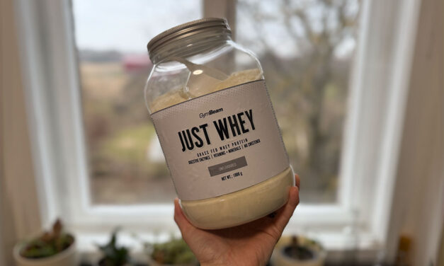 Recenze: GymBeam Just Whey bez příchutě – protein bez zbytečností