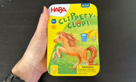 HRA NA CESTY 3+: Recenze Clippety-Clop! (Hop Hop Koník!) od HABA