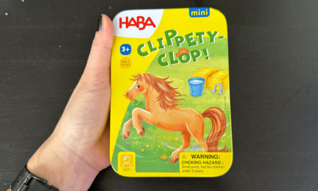 HRA NA CESTY 3+: Recenze Clippety-Clop! (Hop Hop Koník!) od HABA