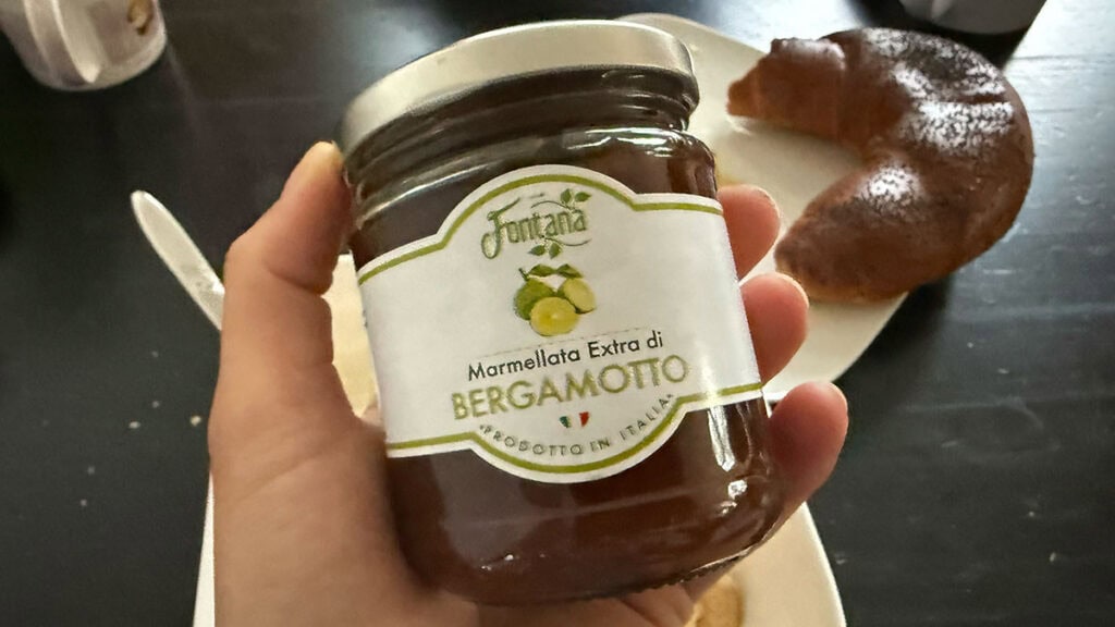 bergamotová marmeláda
